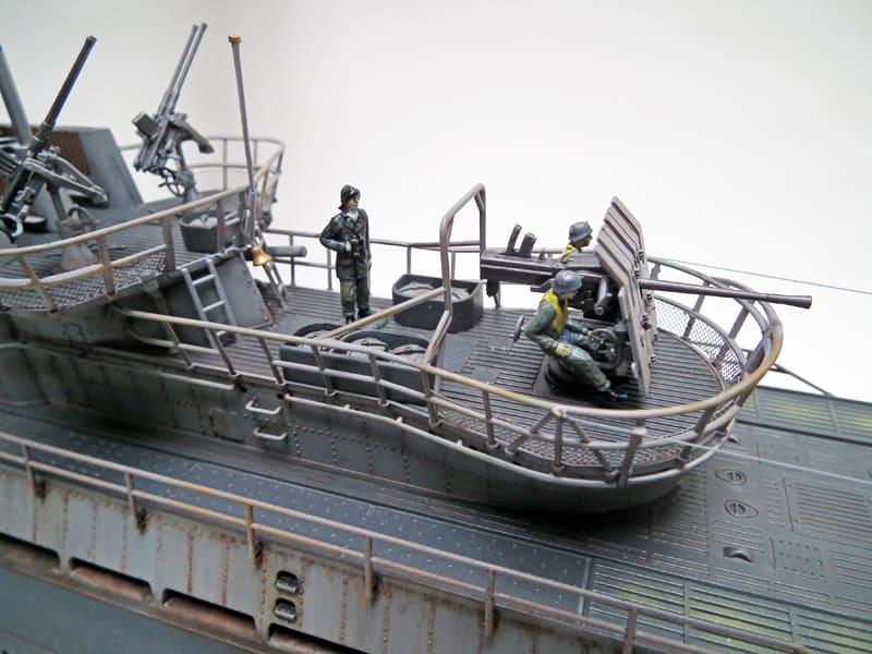 UボートタイプⅨC 製作記 その12 完成 - 自己満足日記