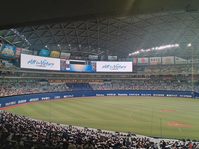 8/11(日) バンテリンドーム 巨人戦 プライムツインA ながい 三塁側