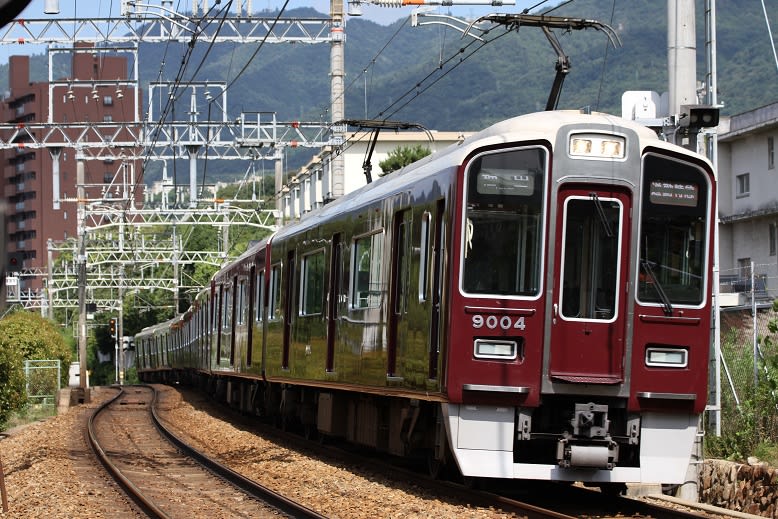 阪急神戸線開通90周年記念7000系 テープカッター （阪急神戸線