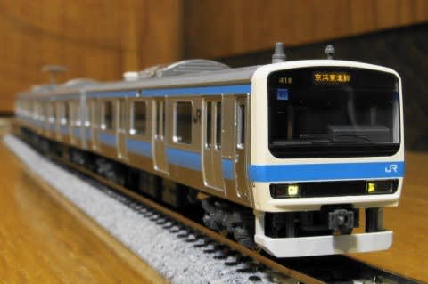Nゲージ　KATO 209系500番台　京浜東北線　10両セット　室内灯付き KATOの209系500番台（京浜東北線色）を中古で買った - Kボーイ