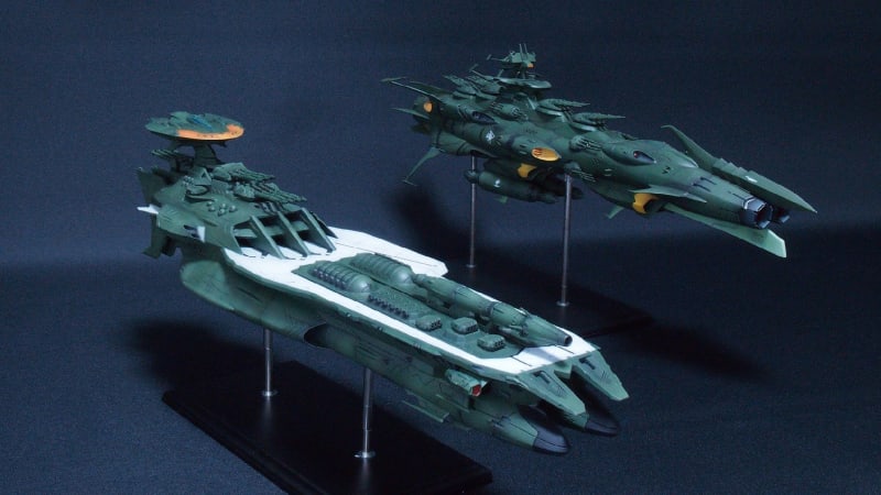 宇宙戦艦ヤマト 1/1000 ラボラトリーアクエリアス完成品(宇宙 宇宙戦艦ヤマト 1/1000 ラボラトリーアクエリアス完成品(宇宙