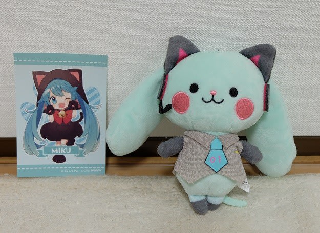初音ミク11th Anniversaryフェア ～I Love animals～』のぬいぐるみ買ったぶー! - とんちーの食いしん坊ぶ～ろぐ