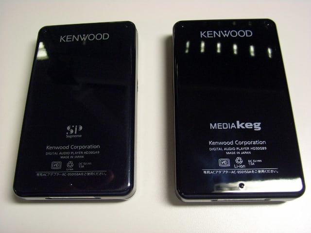 KENWOOD デジタルオーディオプレーヤー HD30GA9 中古