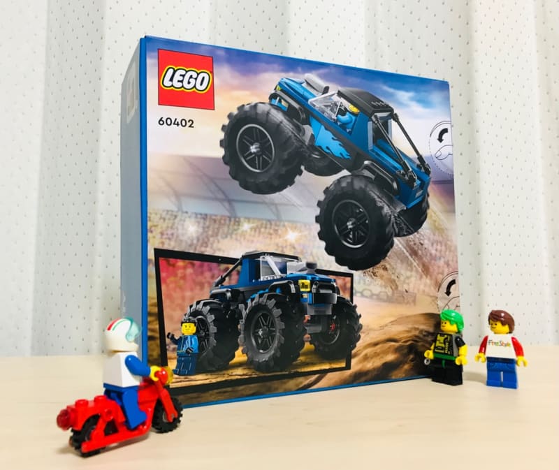 ☆レゴシティー2024新製品【60402モンスタートラック】を買ってアレンジしてみました〜＼(^o^)／！の巻 - nagisaの気まぐLEGO  ☆(○´∀｀○)ﾉ ☆