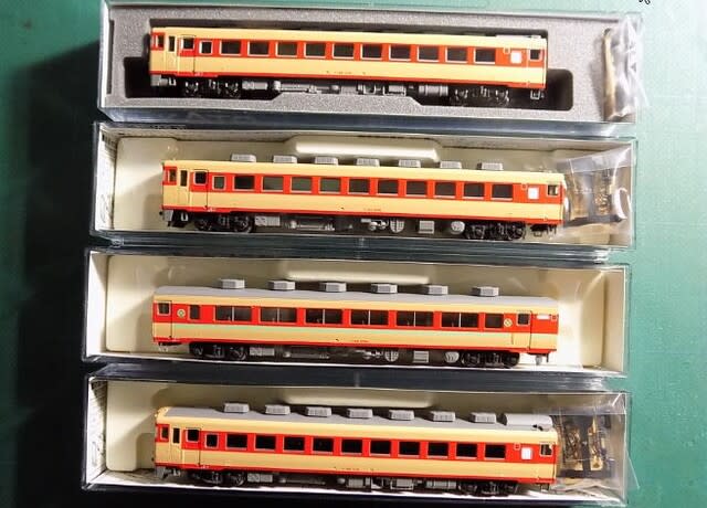 KATOの単品キハ58系パノラミックウインドウ車が入線しま
