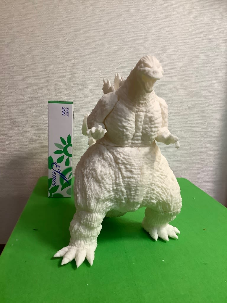 3Dプリンターゴジラ完成 - モンキー工房のブログ