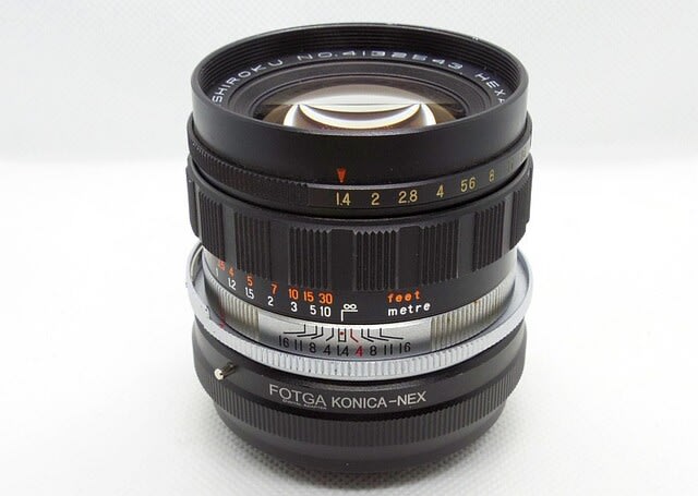 個性爆発、暴れん坊レンズ HEXANON 52mm F1.4(Konica Fマウント 個性爆発、暴れん坊レンズ HEXANON 52mm F1.4(Konica Fマウント