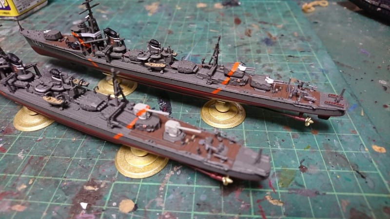 フジミ1/700】航洋艦「晴風」 製作（ハイスクール・フリート