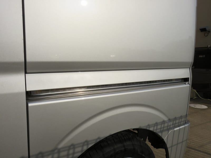 ＤＡ１７Ｗ　エブリィ　スライドドア　レールカバー　パール DA17W エブリィ スライドドア レールカバー 左右 パール