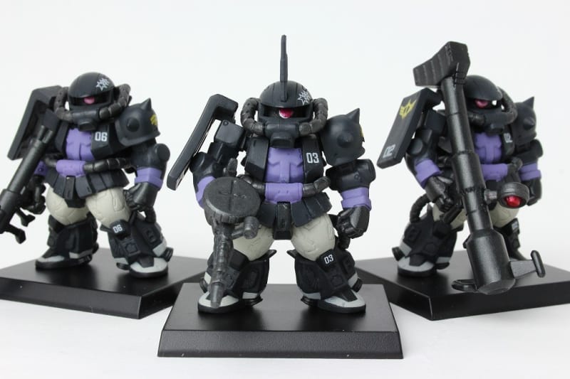 FW GUNDAM CONVERGE:CORE 黒い三連星 高機動型ザクⅡ&ドムセット FW GUNDAM CONVERGE:CORE 黒い三連星 高機動型ザクⅡ&ドムセット