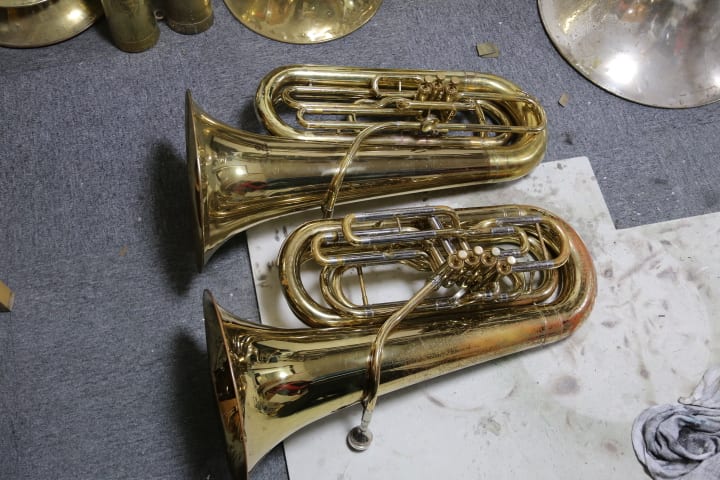 YAMAHA YBB-103オーバーホール4 - TUBA修理職人 YAMAHA YBB-103オーバーホール4 - TUBA修理職人