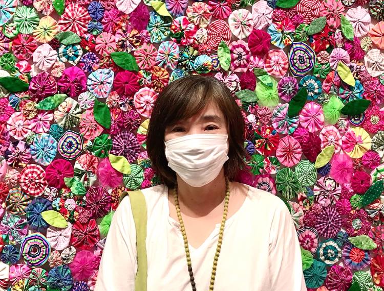 8月21日-2 〝蜷川実花 蜷川宏子 二人展 ー 写真とキルトが