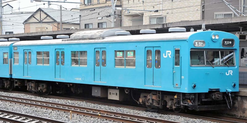 阪和線 Tc103-121～Tc103-31編成 - CLUB103 (103系電車