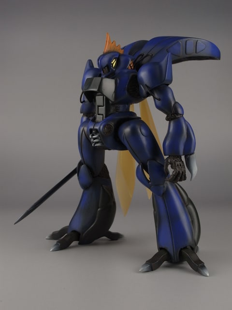 オーラバトラー 旧キット1/72 ビランビー 完成 - 部長職のお仕事 オーラバトラー 旧キット1/72 ビランビー 完成 - 部長職のお仕事