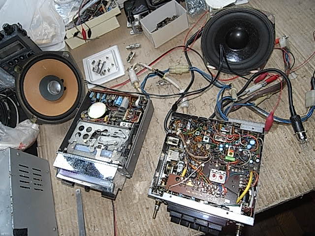 セドリック330（昭50年頃）用カーラジオ、クラリオン RN-916B+PN