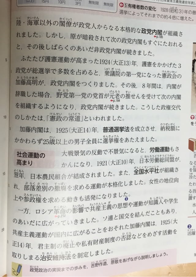 第10回学習会「65 大正デモクラシーと政党政治」 - 教科書採択を 第10回学習会「65 大正デモクラシーと政党政治」 - 教科書採択を