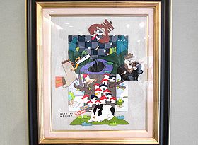 【メーカー直売】 アクアホールで 名村仁 組み絵の世界 - 私の日帰り散策 彫刻・オブジェ