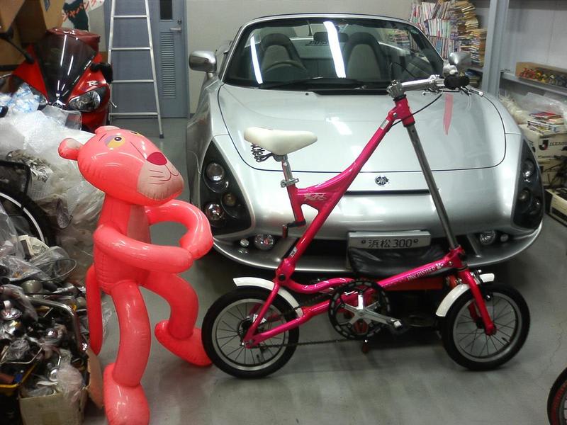 STRIDAソックリなピンクパンサー自転車! - 毎日が STRIDAソックリなピンクパンサー自転車! - 毎日が