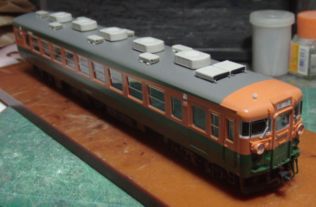 16番・カトー 165系のライト類の交換（LED化） - G'Sの小部屋