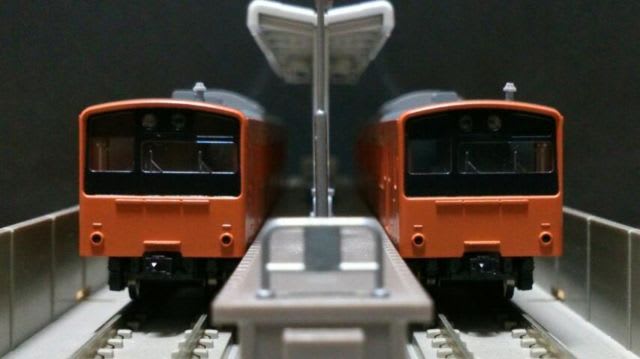 国鉄201系三鷹電車区3F [Tc16] 朱色1号編成 後期仕様
