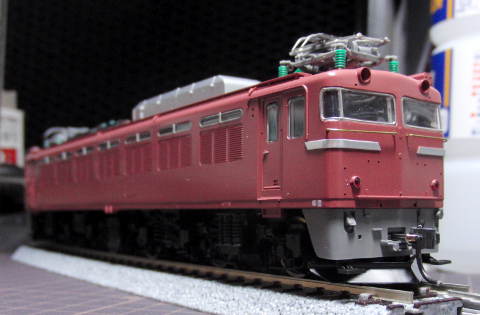 16番・トミックス HO-129 国鉄EF81(ローズ)の仕上げ - G'Sの 16番・トミックス HO-129 国鉄EF81(ローズ)の仕上げ - G'Sの