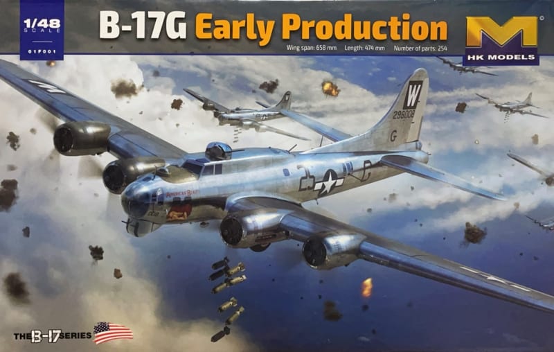 HKモデル】1/48 B-17G フライング・フォートレス 製作記 No,1 HKモデル】1/48 B-17G フライング・フォートレス 製作記 No,1