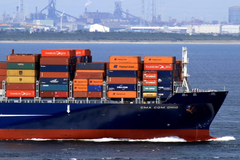 コンテナ船 「 CMA CGM OHIO 」 ( MLT / CMA CGM ) 本日 コンテナ船 「 CMA CGM OHIO 」 ( MLT / CMA CGM ) 本日