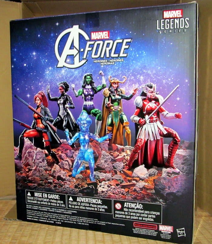 マーベルレジェンド A－フォース 6BOX - パワーオンっ！
