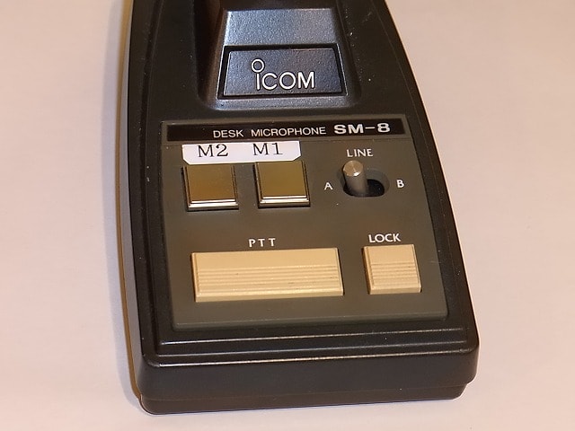 ICOM スタンドマイクのプチ改造（外部キーパッド化） - Hank