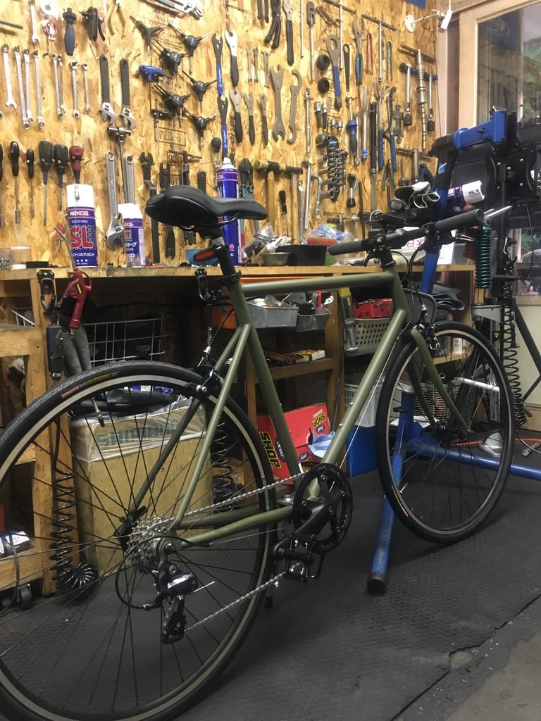 650cクロスバイクのパイオニア。 tokyobike SPORT9s - ぽたりんぐぅ な日々。