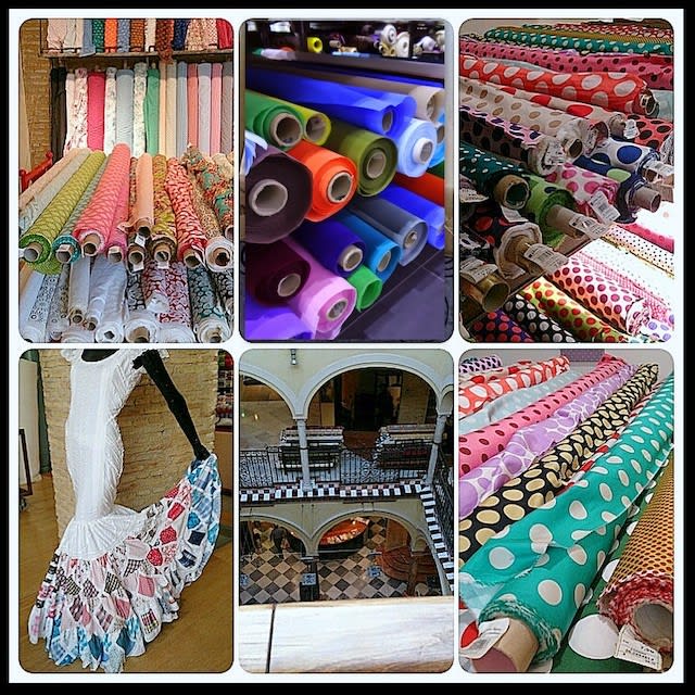 セビージャで衣装生地を買おう! [ ¡Vamos a comprar! las telas セビージャで衣装生地を買おう! [ ¡Vamos a comprar! las telas