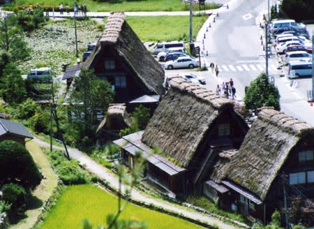 合掌造りの規模の大きさはさすがでした 白川郷：岐阜県白川村