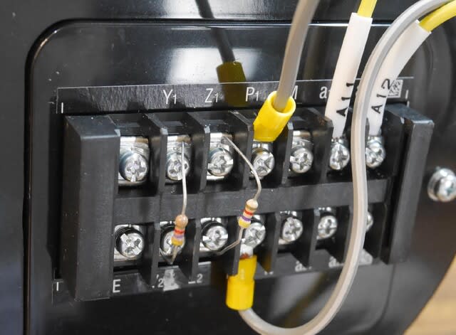 絶監装置の零相変流器(ZCT)にてダミー零相電圧検出器(ZPD)mV出力 絶監装置の零相変流器(ZCT)にてダミー零相電圧検出器(ZPD)mV出力
