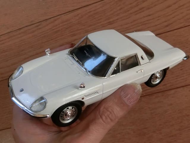 1/24ハセガワ マツダコスモスポーツ 完成！ - sportscar graphic