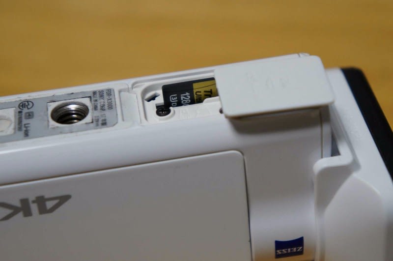 microSDXC 128GB カード SONY FDR-X3000使用 - nasu_star's blog