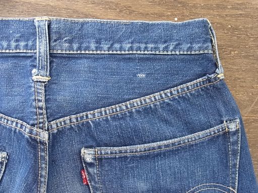 リーバイス501ZXX 最初期 革パッチ 1954年製? 股の解体リペア リーバイス501ZXX 最初期 革パッチ 1954年製? 股の解体リペア
