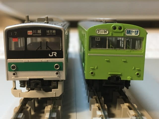 最高 鉄コレ】国鉄103系3000番台非冷房車 河越電車 - 川越線3両セット 