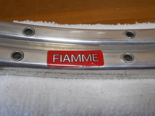 FIAMME フィアメ チューブラーリム ピスト用 赤ラベル - Kinoの FIAMME フィアメ チューブラーリム ピスト用 赤ラベル - Kinoの