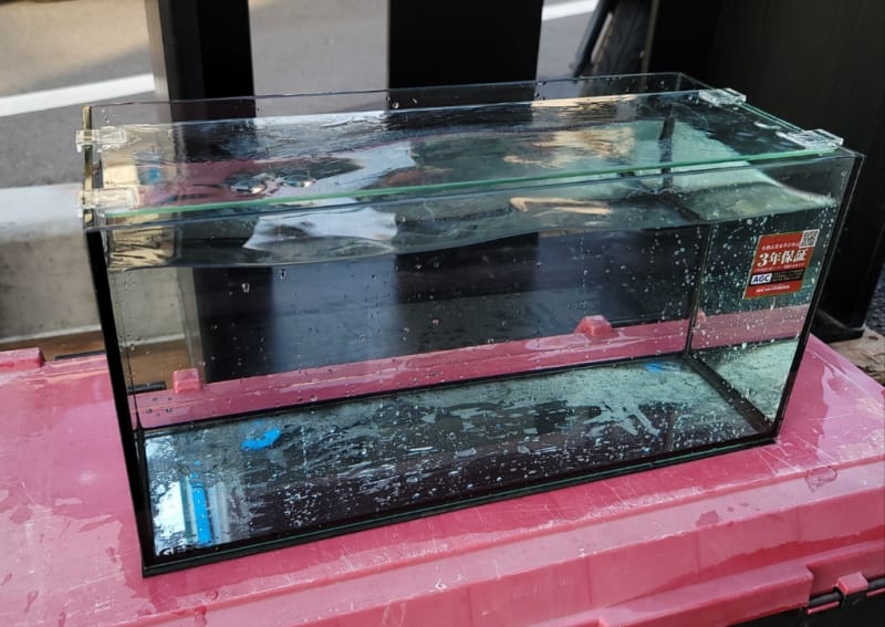 中古 GEX 450×200×220オールガラス水槽 - モンスター