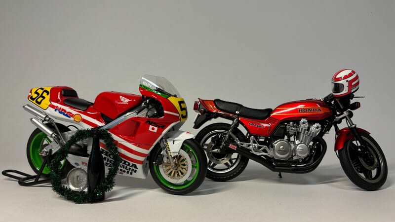 ハセガワ 1/12 ホンダ NSR500（1989）#1 E.ローソン / #56 巨摩