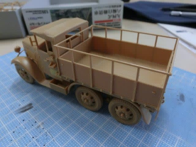 九四式六輪自動貨車 完成です!! - 気分はガルパン、、ゆるキャン△ 九四式六輪自動貨車 完成です!! - 気分はガルパン、、ゆるキャン△