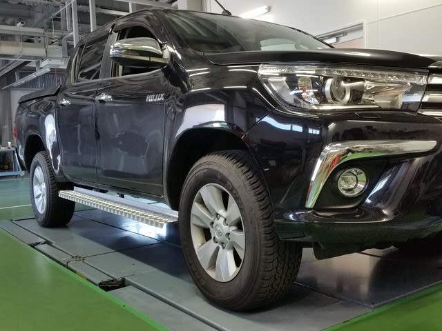 新型ハイラックスへBFグッドリッチA/T KO2装着 - GRGarage山形C