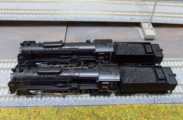 MICROACEの A9804 C62（はと）と、A9803 C62（下がり