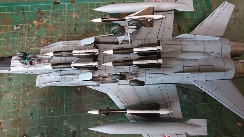 ハセガワ/ICM】1/72 MiG-31B【プラモデル製作】 - 黒鉄重工