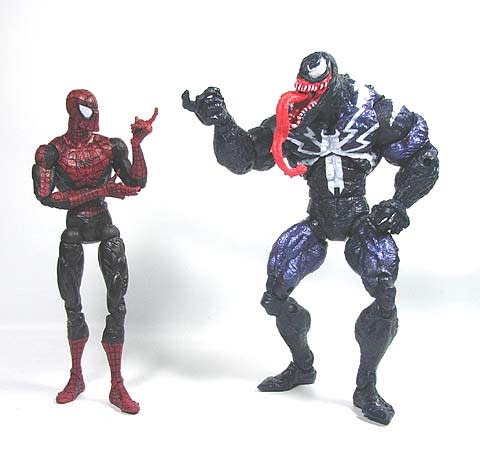 HASBRO SPIDER-MAN CLASSIC 2008 SPIDER-MAN &VENOM - RAVERS CAGE HASBRO SPIDER-MAN CLASSIC 2008 SPIDER-MAN &VENOM - RAVERS CAGE