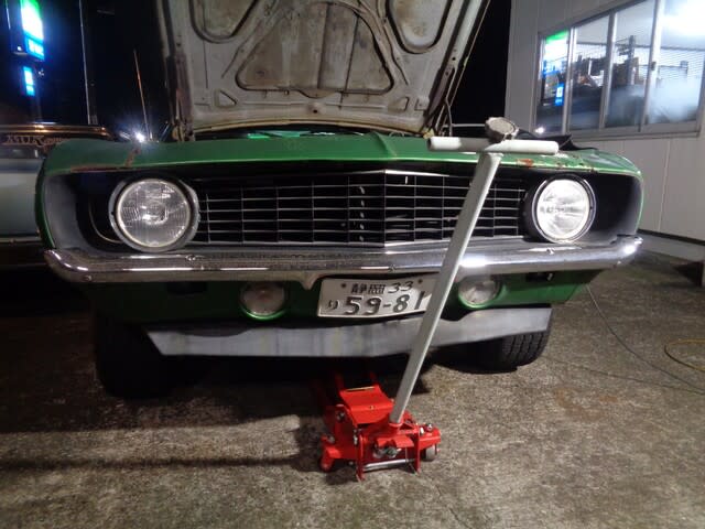 1969年 シボレー カマロ ステアリングカップリング交換ー2