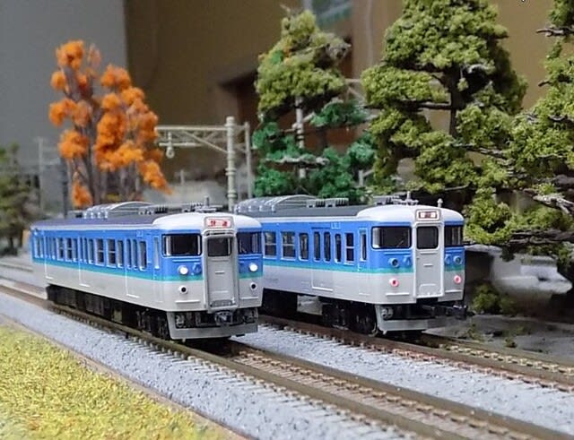 TOMIXの92709 115-1000系近郊電車（長野色）シングル