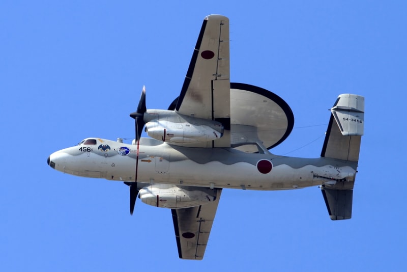 航空自衛隊 「 E-2C 」 （ 警戒航空隊 飛行警戒監視隊 （三沢