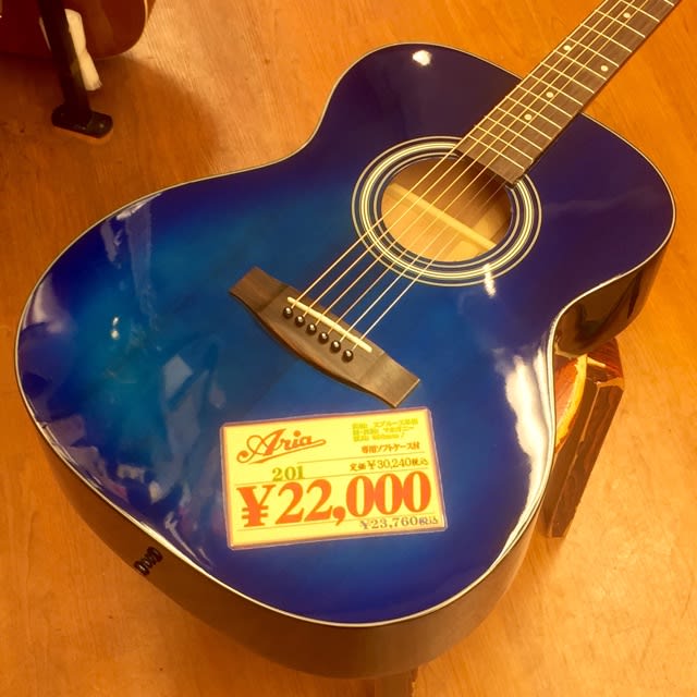 【12月スーパーSALE 15％OFF】 青いアコギ - 下倉楽器本店 LM 売り場 【ココだけの話】 ギター