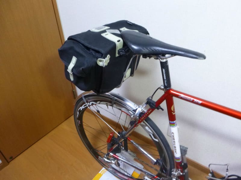 長距離ブルベ用サドルバッグはキャラダイス・ペンドルで 長距離ブルベ用サドルバッグはキャラダイス・ペンドルで